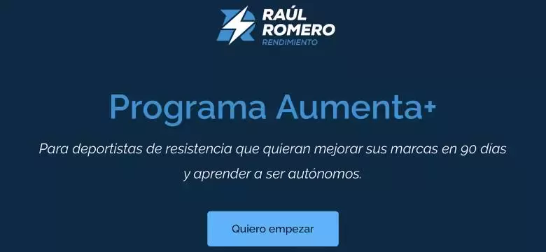 Raúl Romero Nutrición deportiva online