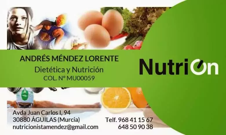Andrés Méndez Dietista Nutricionista